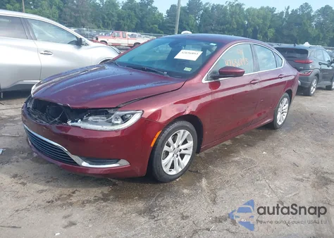 2015 Chrysler 200 Limited из США, поврежденный, VIN 1C3CCCAB2FN676780